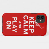 Calm Saxophone Case-Mate iPhone Case (Achterkant (horizontaal))
