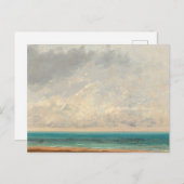 Calm Sea, 1866 by Gustave Courbet Briefkaart (Voorkant / Achterkant)