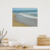 Calm Seashore Poster (Keuken)