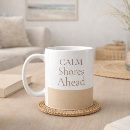 Calm Shores Ahead Classic Mug, 11 oz Koffiemok