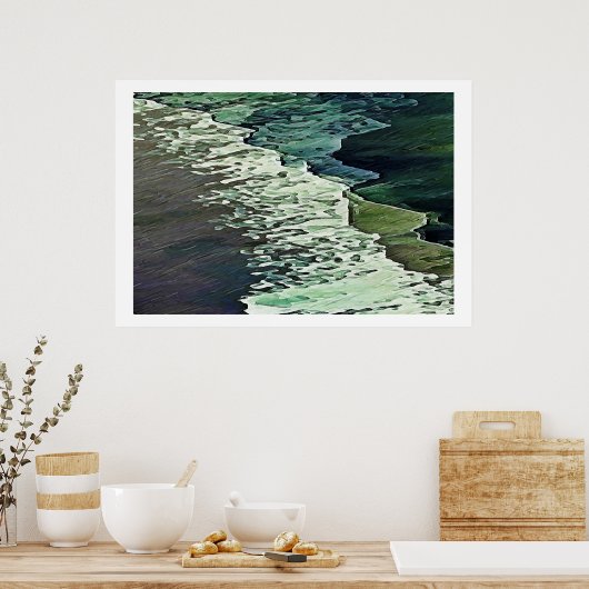 Calm Shores Poster (Keuken)