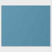 Calm & simple Blue linen textured background  Cadeaupapier (Vlak)