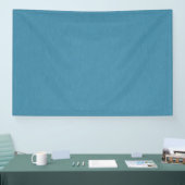 Calm & simple Blue linen textured background  Spandoek (Beurs)