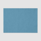 Calm & simple Blue linen textured background  Tissuepapier (Voorkant)
