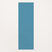 Calm & simple Blue linen textured background  Yogamat (Voorkant)