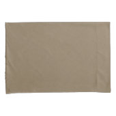 Calm & simple Brown textured background Kussensloop (Voorkant-Rechts)