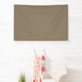 Calm & simple brown textured background  spandoek (Insitu)