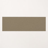 Calm & simple brown textured background  yogamat (Voorkant (horizontaal))