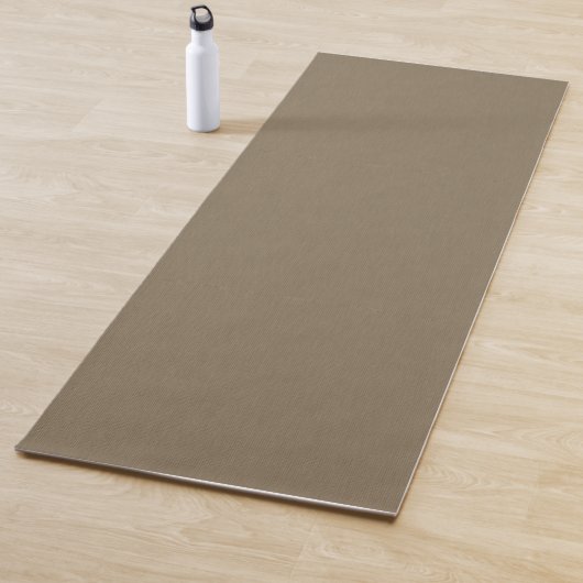 Calm & simple brown textured background  yogamat (In situ)