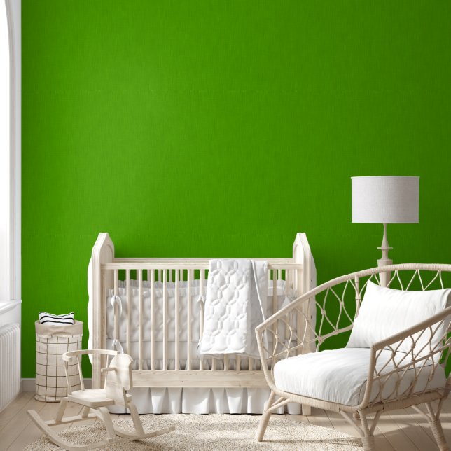Calm & simple lime green textured background  behang (Kinderen)