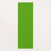 Calm & simple lime green textured background yogamat (Achterkant)