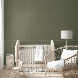 Calm & simple olive green textured background  behang