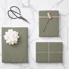 Calm & simple olive green textured background  inpakpapier vel
