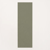 Calm & simple olive green textured background yogamat (Voorkant)