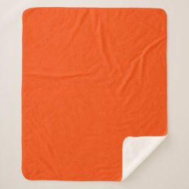Calm & simple orange textured background  sherpa deken