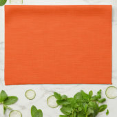 Calm & simple orange textured background  theedoek (Gevouwen)