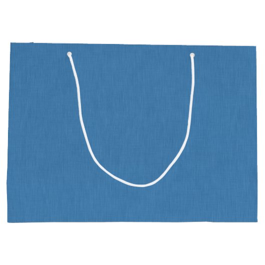 Calm & simple plain blue textured background groot cadeauzakje (Achterkant)