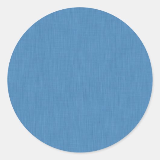 Calm & simple plain blue textured background ronde sticker (Voorkant)