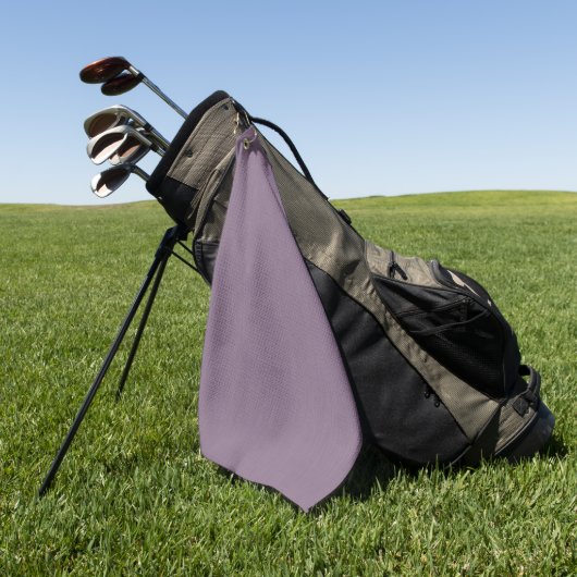 Calm & simple Purple textured background  Golfhanddoek (Groen)