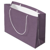 Calm & simple Purple textured background  Groot Cadeauzakje (Achterkant Gekanteld)