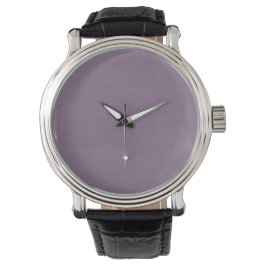 Calm & simple Purple textured background  Horloge