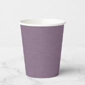 Calm & simple Purple textured background  Papieren Bekers (Links)