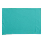 Calm & simple  Turquoise textured background  Kussensloop (Voorkant-Rechts)