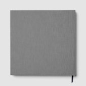 Calm & simple visual gray textured background  gastenboek (Achterkant)