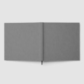 Calm & simple visual gray textured background  gastenboek (Volledig)