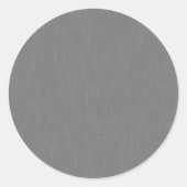 Calm & simple visual gray textured background  ronde sticker (Voorkant)