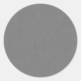 Calm & simple visual gray textured background  ronde sticker