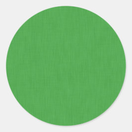 Calm & simple visual green textured background  ronde sticker