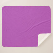 Calm & simple visual lavender textured background  sherpa deken (Voorkant (horizontaal))