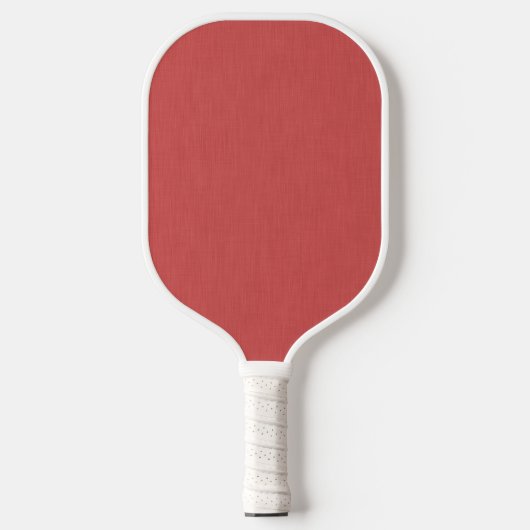 Calm & simple visual red textured background  pickleball paddle (Voorkant)