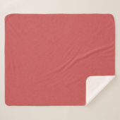 Calm & simple visual red textured background  sherpa deken (Voorkant (horizontaal))