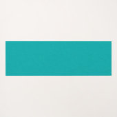 Calm & simple visual teal textured background yogamat (Achterkant (horizontaal))