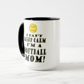 Calm Softball-Mok behouden Mok (Voorkant links)
