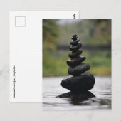 CALM STACKED BALANCED STONES Briefkaarten (Voorkant / Achterkant)