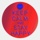 Calm Sticker houden (Voorkant)