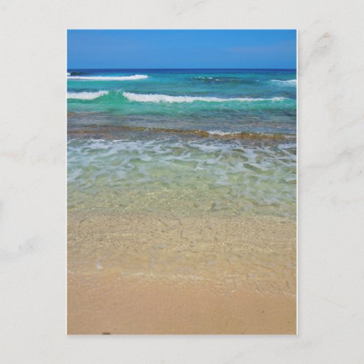 Calm-strandwateren Briefkaart (Voorkant)