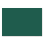 Calm Teal Minimalist Table Sign Kaart (Achterkant)