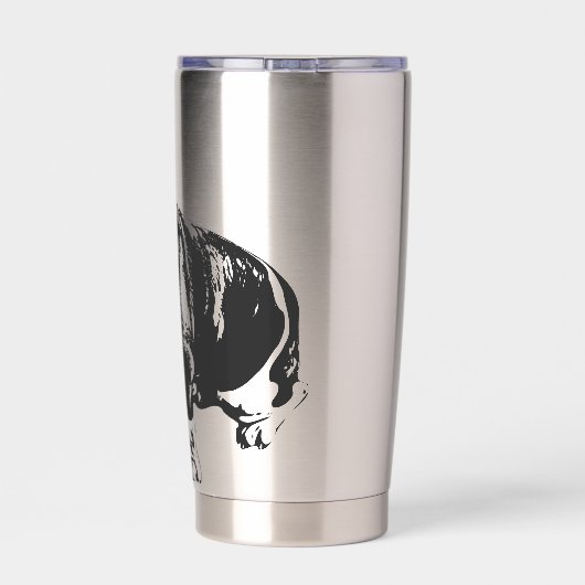 Calm That Travels Geïsoleerde Drinkbeker (Achterkant)