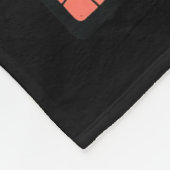 Calm The Flock Down Flamingo  Fleece Deken (Hoek)