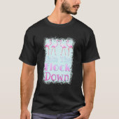 Calm The Flock Down   Flamingo T-shirt (Voorkant)
