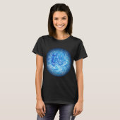Calm Tide Fluid Art T-shirt (Voorkant volledig)