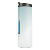 Calm Tropical Blue Ombre Thermosbeker (Geroteerd rechts)