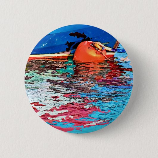 CALM WATER RONDE BUTTON 5,7 CM (Voorkant)