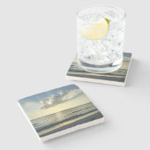 Calm Waters at Sunrise Stenen Onderzetter (Zijkant)