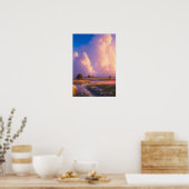 Calm Waterside Beauty Poster (Keuken)