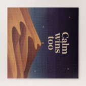 Calm Wins Too Legpuzzel (Horizontaal)